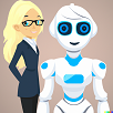 Female and Robot